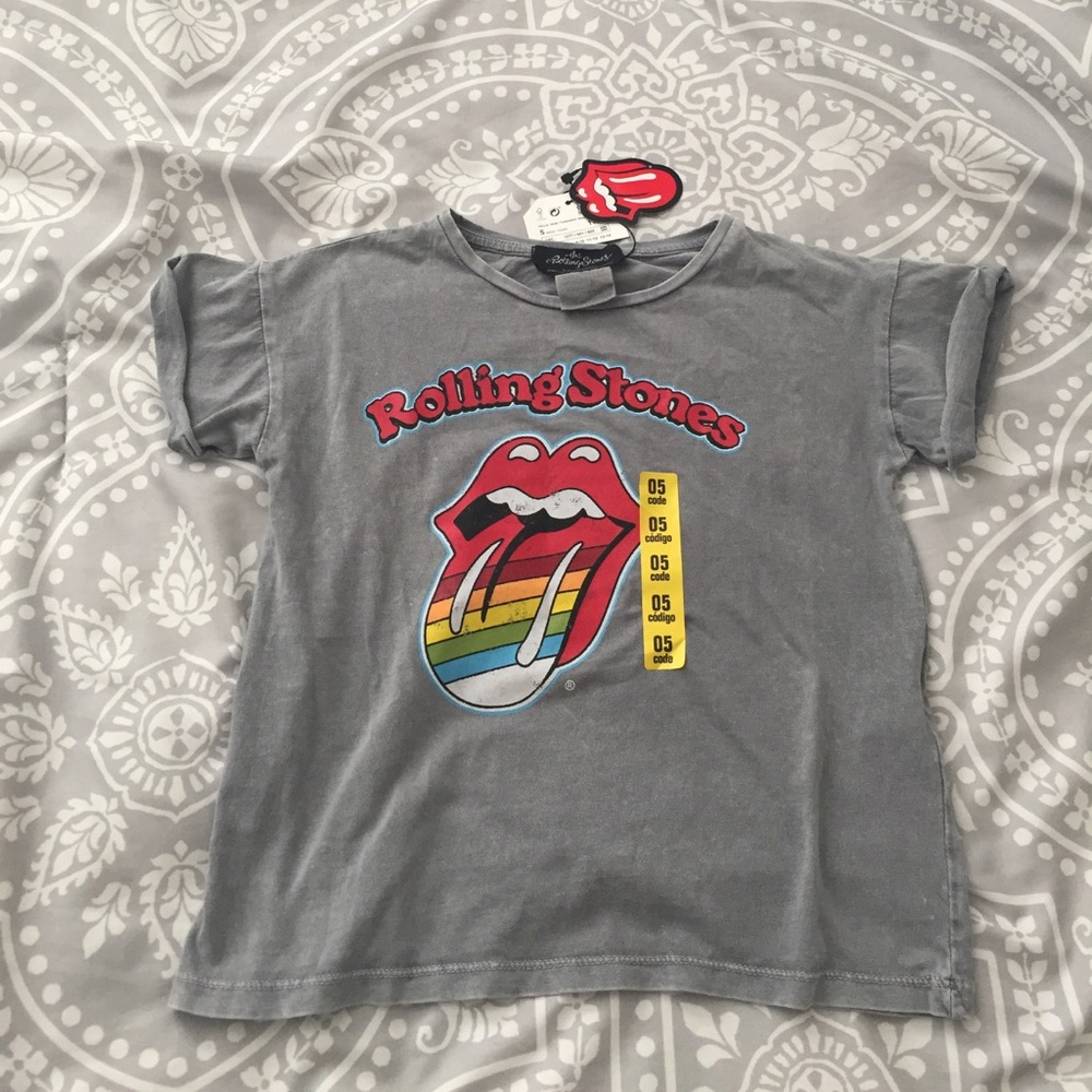 NWT Rolling Stone Zara Girls concert tee, 5t
